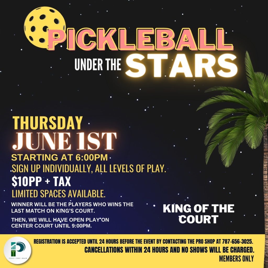 Pickleball Under The Stars